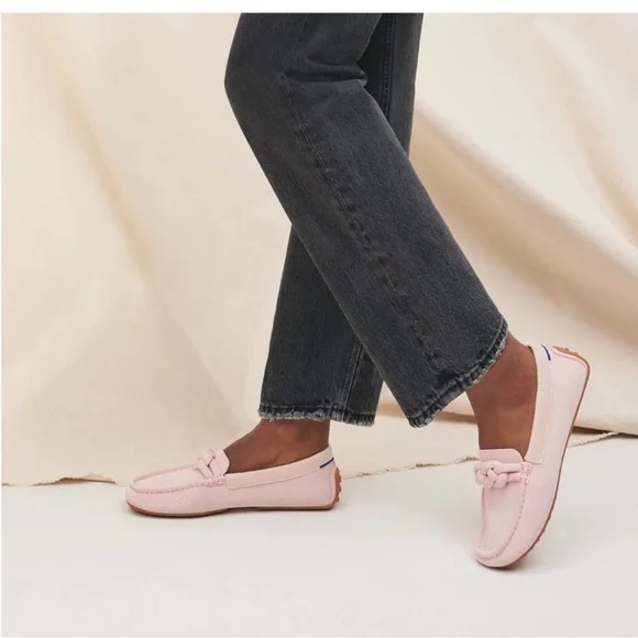 Rothy’s The Braid Driver Loafer Cakepop Pink Size 12.5 NIB Sustainable Knit - Picture 3 of 13